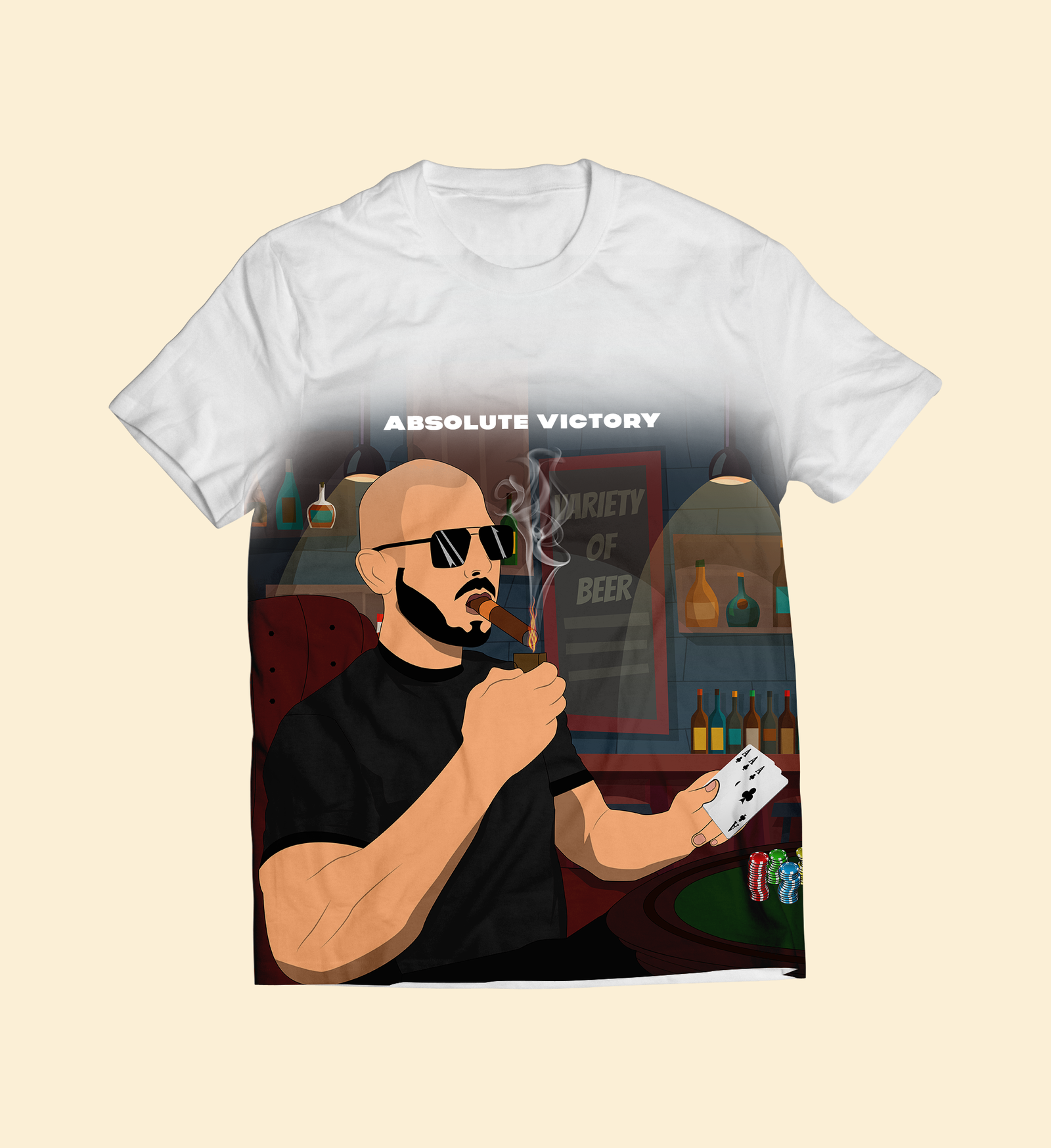 Absolute Victory White T