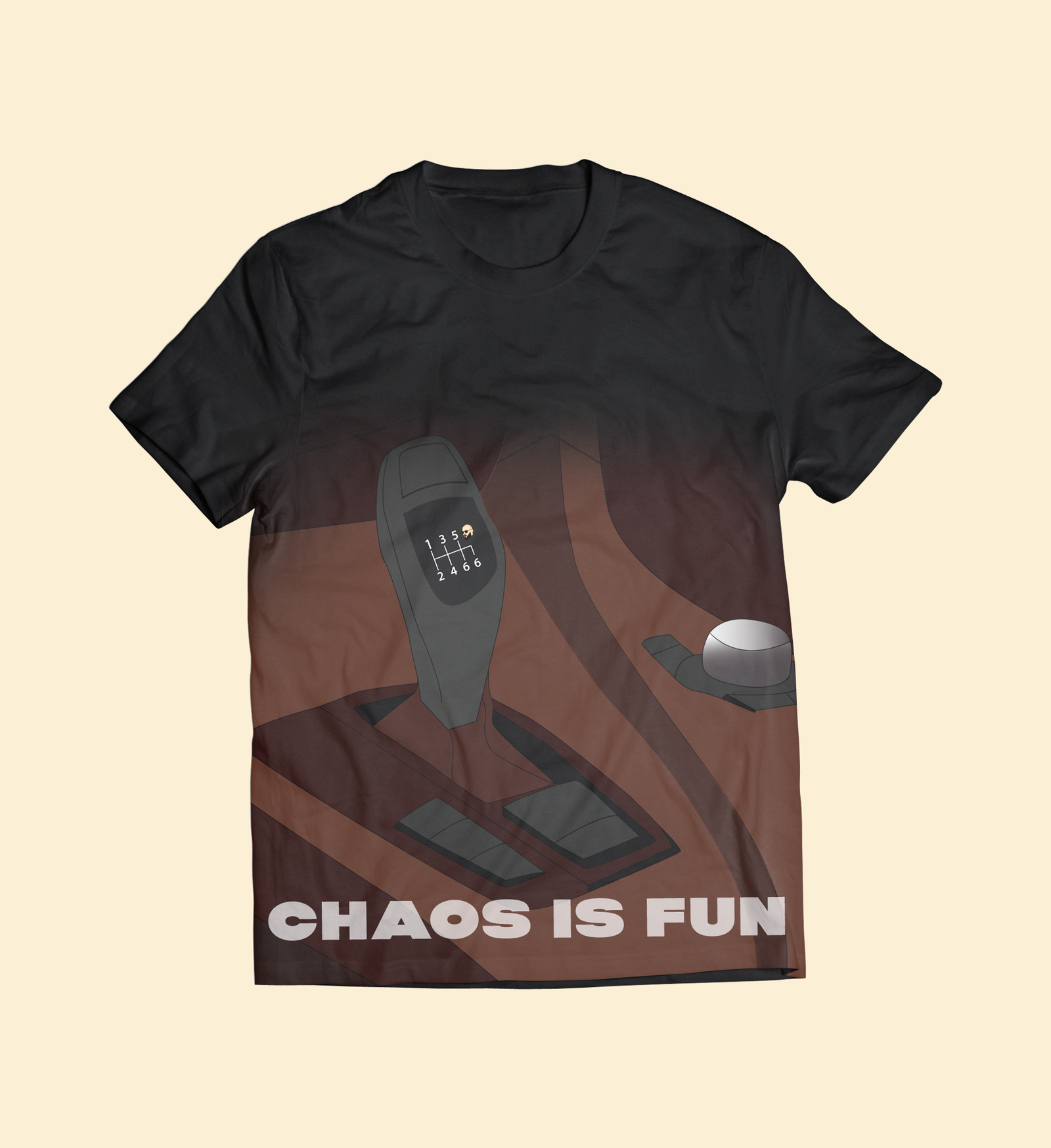 Chaos is Fun Black T